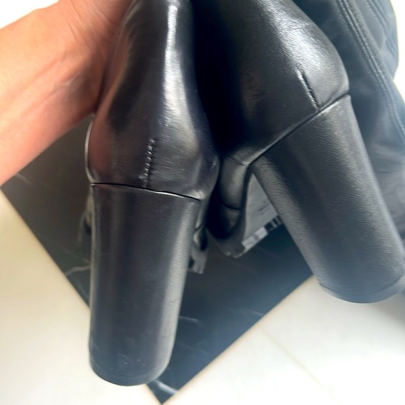 Stuart Weitzman Zoella Over The Knee Stretch Leather Boots 6.5 - Picture 7 of 10